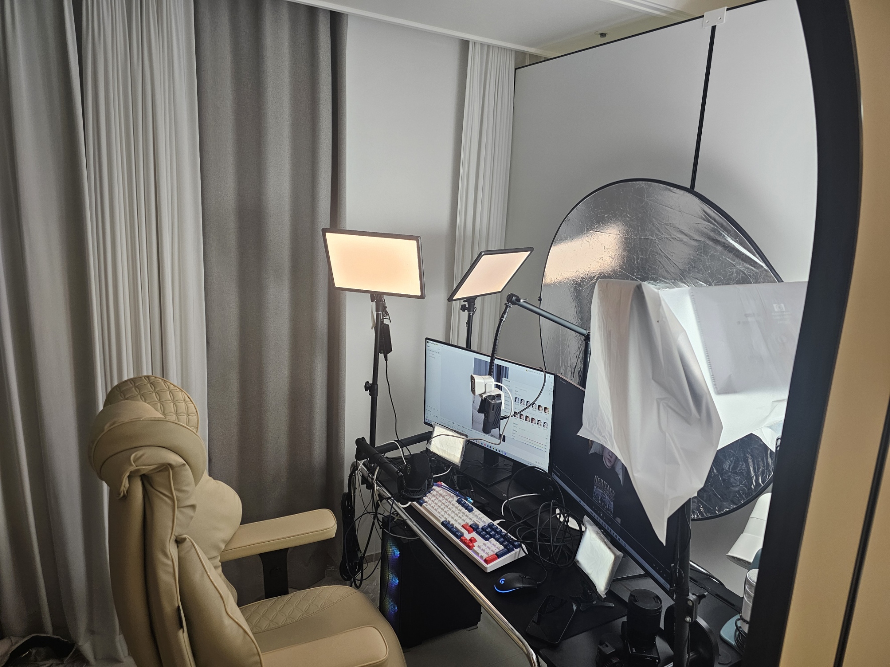 틱톡 세로 라이브 A리그 세팅