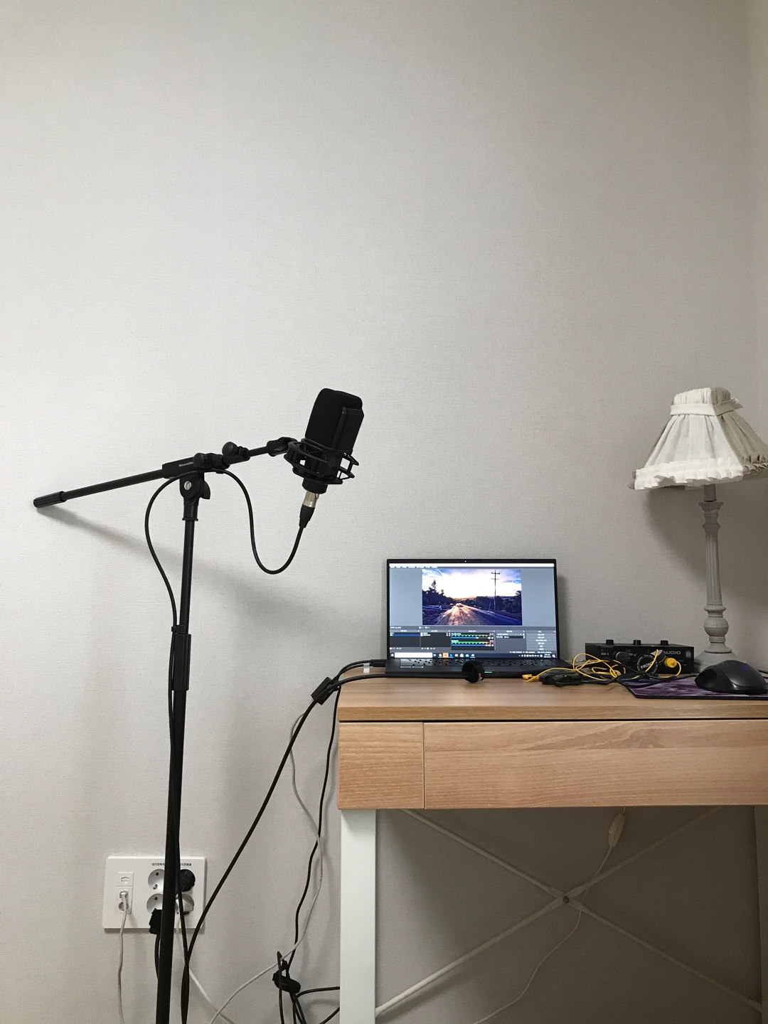 미니멀 초간단 방송세팅