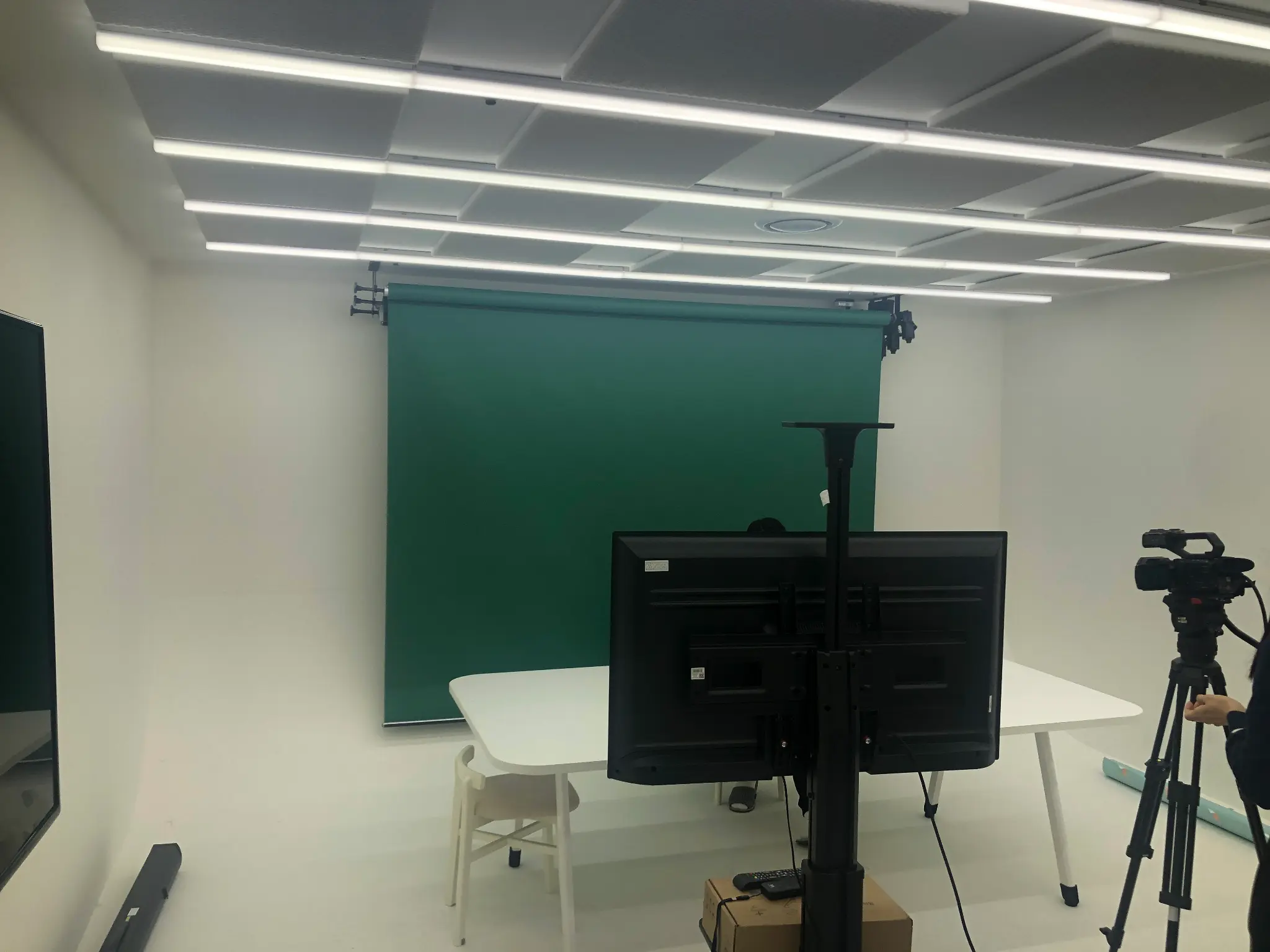 교육용 스튜디오 세팅